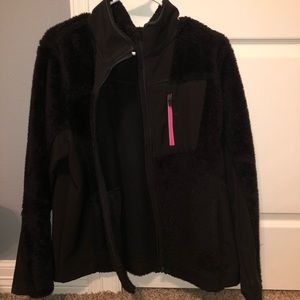 Fuzzy Black Jacket